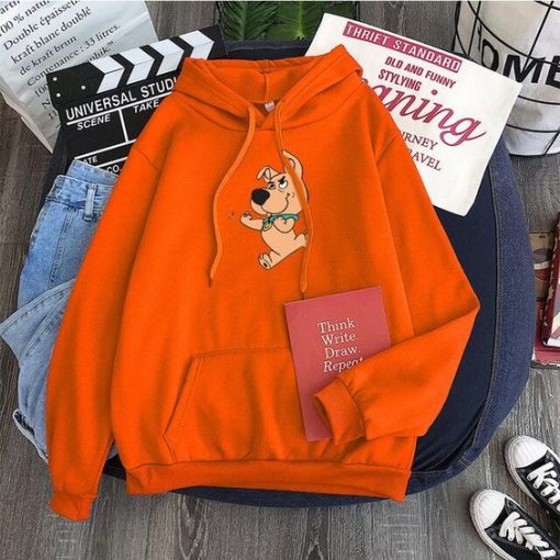 Womens Childhood Legend Cartoon Scooby Doo Hoodie