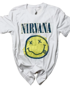 Nirvana Yellow Smile Band Shirt