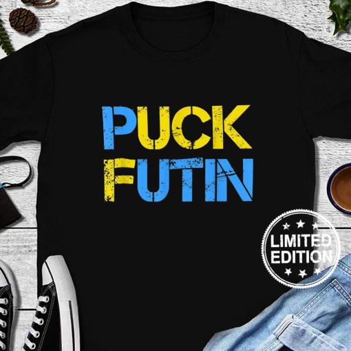 Puck Futin Stand with Ukraine T-shirt