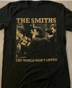 The smiths the world world won't listed T-shirt