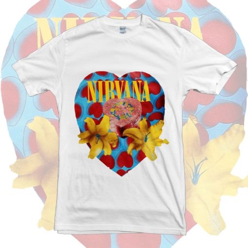 nirvana heart shaped box shirt