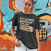 Never Forget Pluto Retro Style Funny Space Science T-shirt