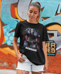 Scream horror movie artwork poster T-Shirt