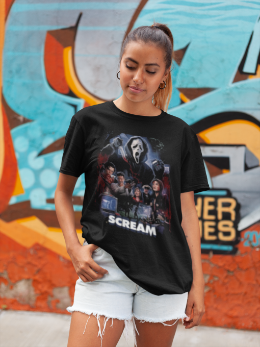 Scream horror movie artwork poster T-Shirt