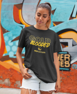 gold blooded warriors T-shirt