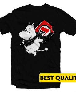 Antifa Moomin Anti-Fascist T-Shirt