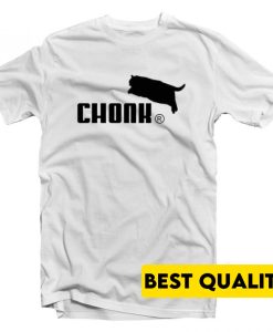 Chonk Cat Logo Parody T-Shirt
