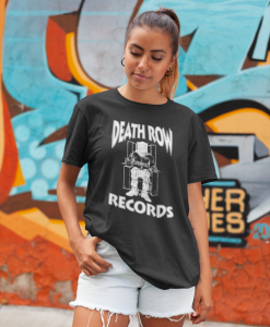 Death Row Records White Logo T-Shirt