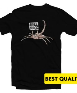 Funny Free Mask Alien Vs Predator T-Shirt