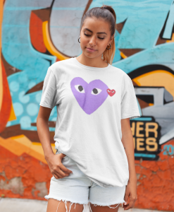 Heart Graphic Comme Des Garcons T-shirt