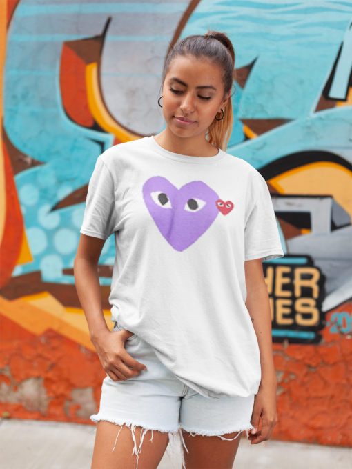 Heart Graphic Comme Des Garcons T-shirt