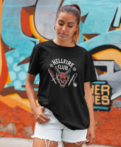 Hellfire Club Starnger Things 1 T-shirt