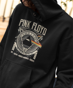 The Dark Side Of The Moon 1973 Tour Band Pink Floyd Classic Hoodie