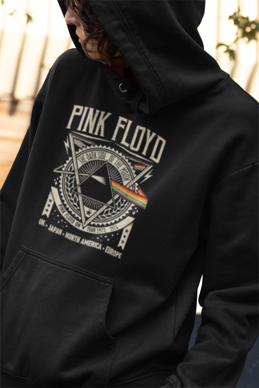 The Dark Side Of The Moon 1973 Tour Band Pink Floyd Classic Hoodie