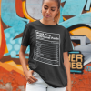 black king nutritional facts T-shirt