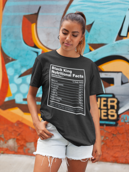 black king nutritional facts T-shirt