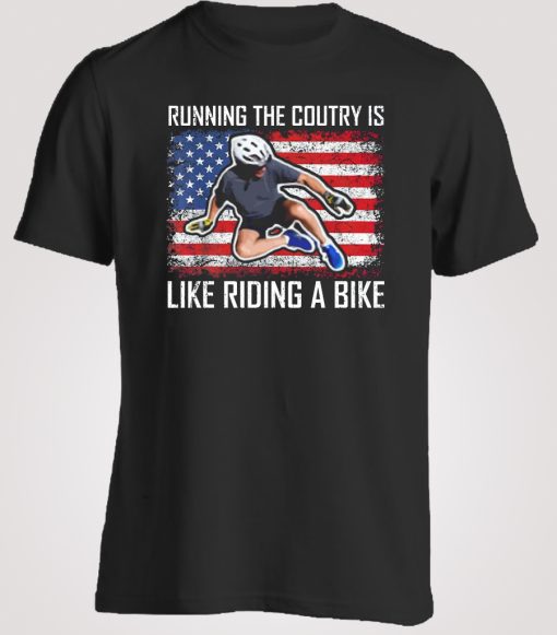 Biden Falls Off His Bicycle T-Shirt