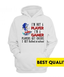 I’m Not Player I’m A Gamer Players Get Chicks I Get Bullied At School Hoodie