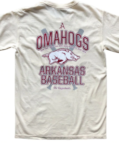 Omahogs Arkansas Baseball T-shirt