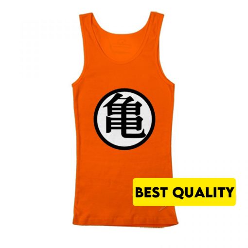 ragon Ball Goku Kame Symbol Tank Top