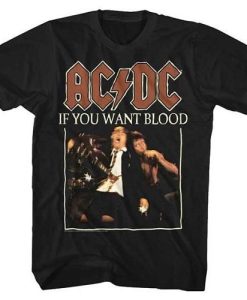 ACDC If You Want Black Adult T-Shirt