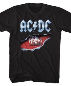 ACDC The Razors Edge Logo t-shirt