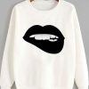 BLACK LIPS SWEATSHIRT S037