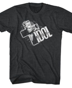 Billy Idol Cross Logo t-shirt