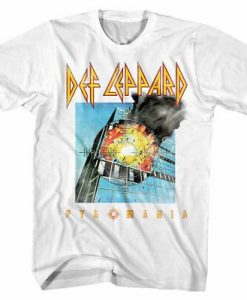 Def Leppard Faded Pyromania T-Shirt