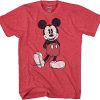 Disney Mickey Mouse Distressed Look T-Shirt