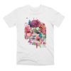 FLOWERS ON THE FACE T-SHIRT G07