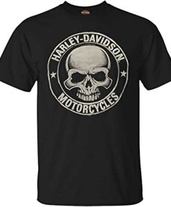 Harley Davidson Skull Badge T-Shirt