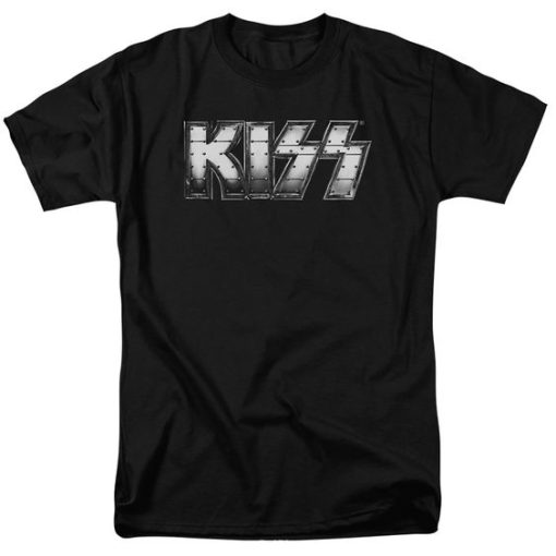 Kiss Heavy Metal Style Logo T-Shirt