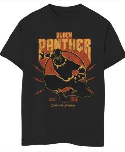 MARVEL BLACK PANTHER RETRO T-SHIRT G07