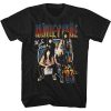 Motley Crue US Tour 83 Black Adult T-Shirt