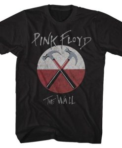 Pink Floyd Classic Hammas Black Adult T-Shirt