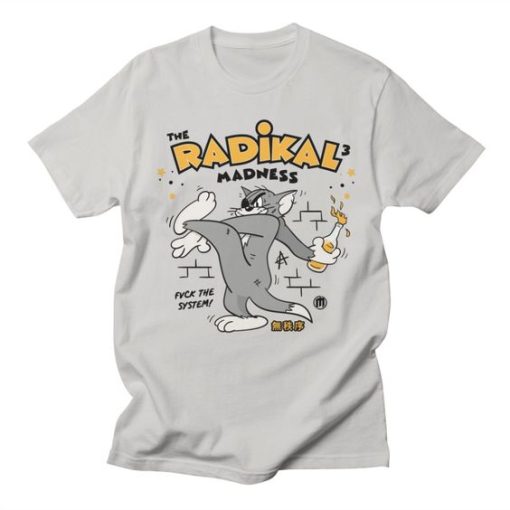 TOM AND JERRY RADIKAL MADNESS T-SHIRT G07