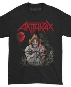 ANTRAX SMILING NOT CLOWN T-SHIRT S037