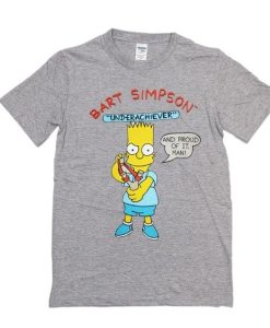 BART SIMPSON UNDERACHIEVER T-SHIRT S037