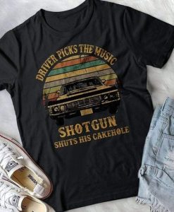 Driver Picks The Music T-Shirt G07