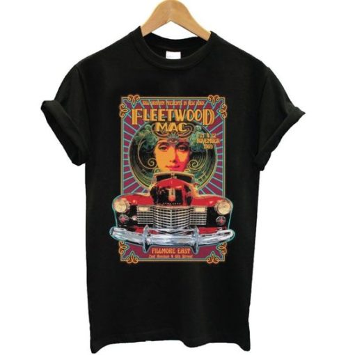 FLEETWOOD MAC CONCERT POSTER T-SHIRT S037