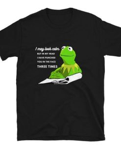 FUNNY KERMIT THE FROG T-SHIRT S037