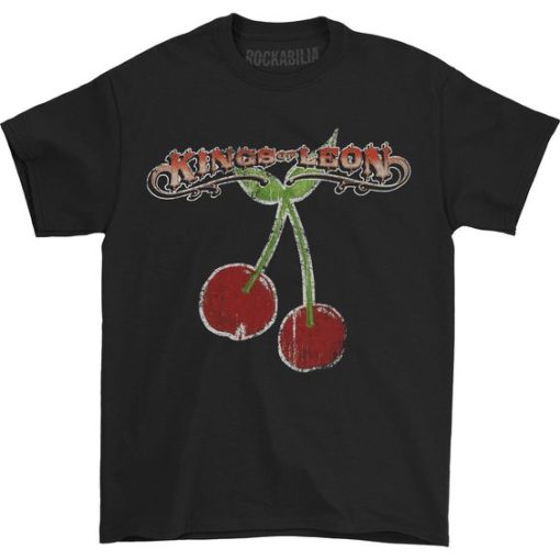 KINGS OF LEON CHERRIES T-SHIRT S037