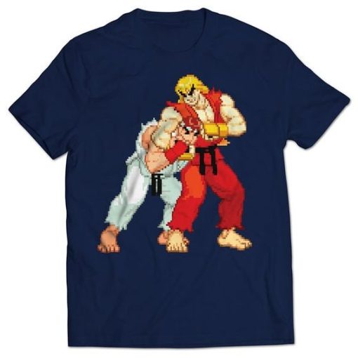 STREET FIGHTER KEN AND RYU T-SHIRT S037