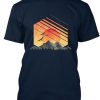 Sunset Through The Mountain T-Shirt G07