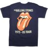 THE ROLLING STONES 1975 US TOUR T-SHIRT