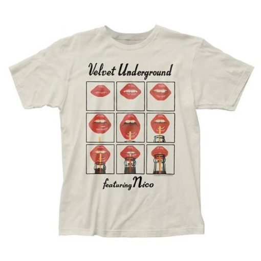 VELVET UNDERGROUND FEAT NICO T-SHIRT S037