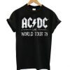 ACDC Live World Tour 79 T shirt DN