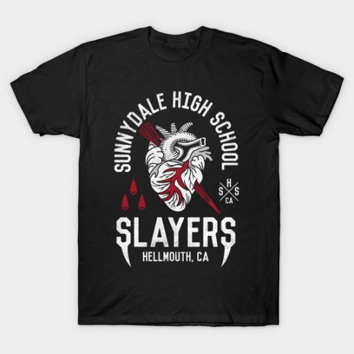 SLAYERS SUNNYDALE HIGH SCHOOL T-SHIRT S037