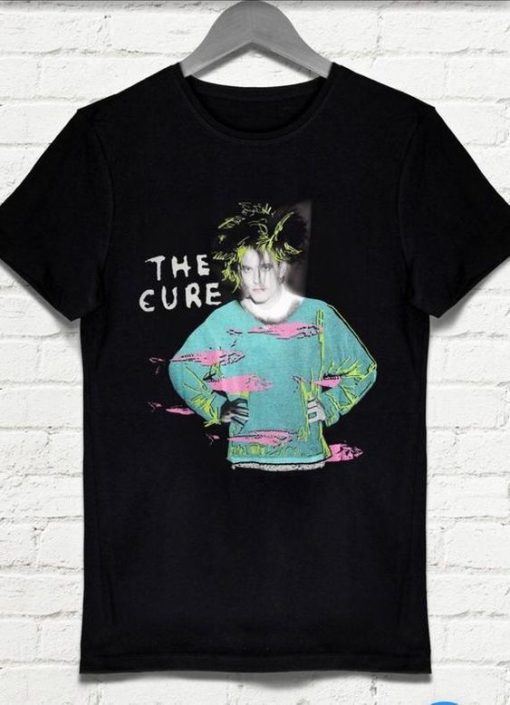 THE CURE 1986 STANDING T-SHIRT S037